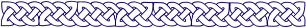 Celtic knot border